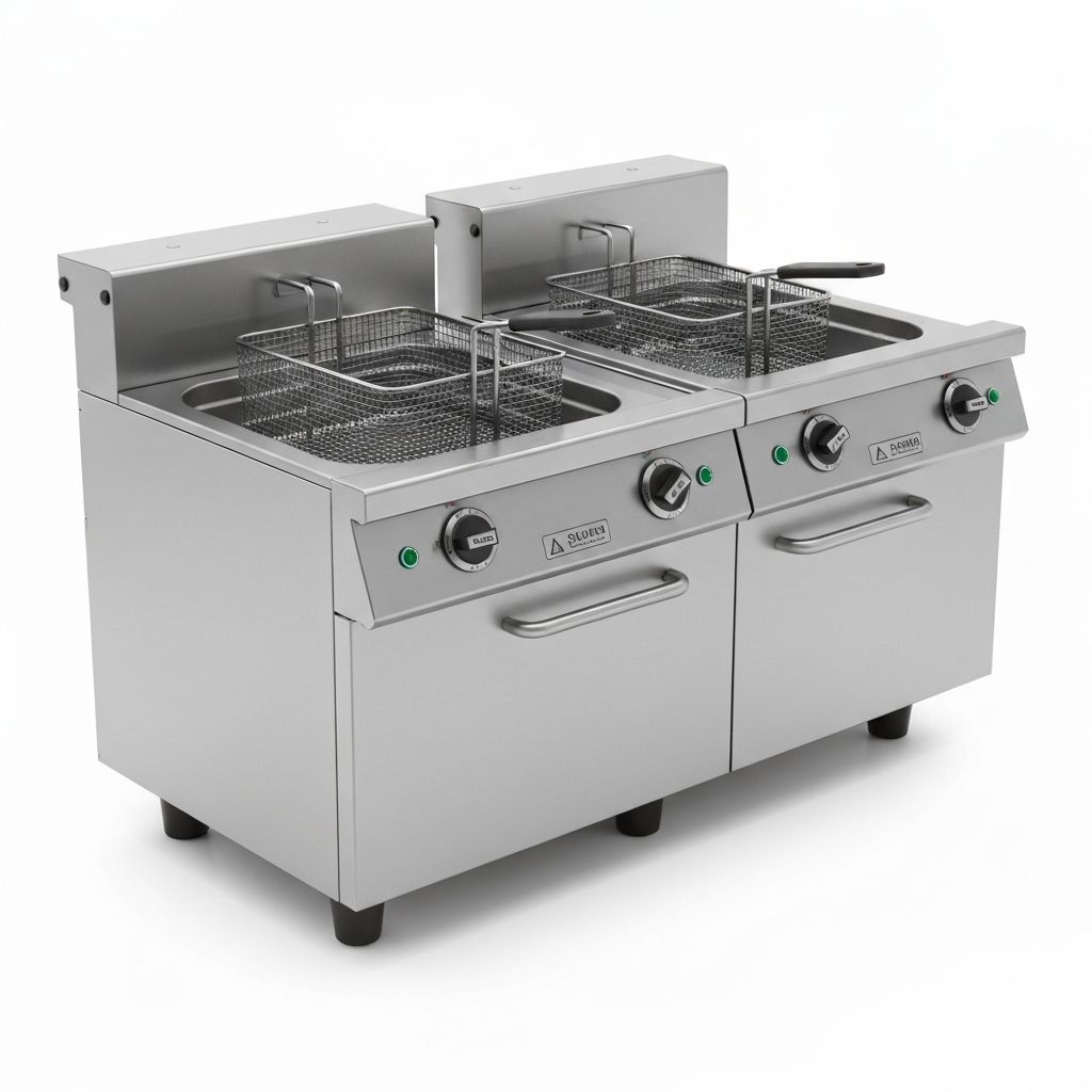 IronGuard Dual-Basket Deep Fryer
